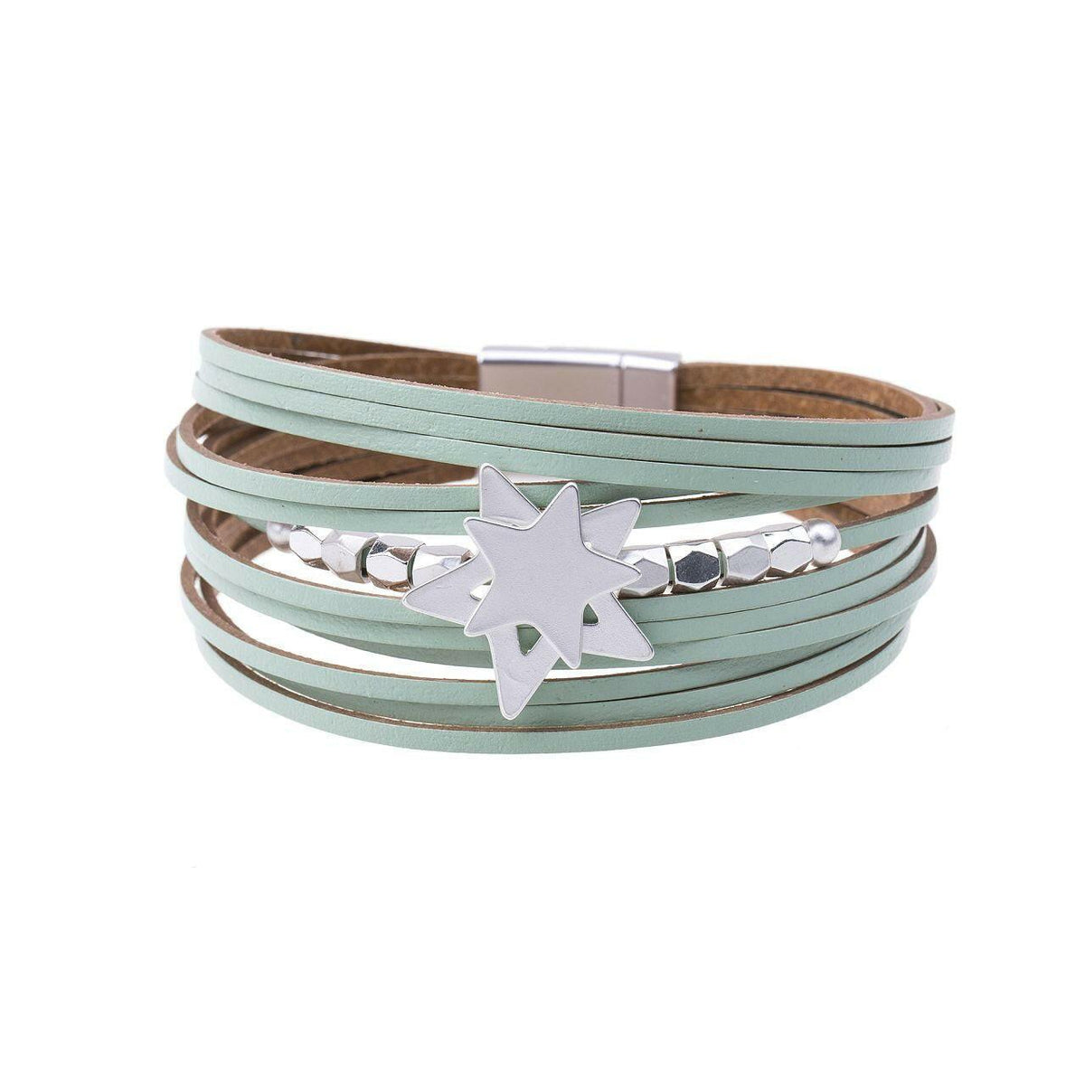 Armband - zweistufige Sterne - Fox by Ren