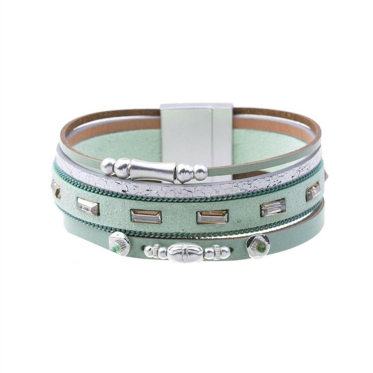 Armband - Rechteckstrass-Folien - Fox by Ren