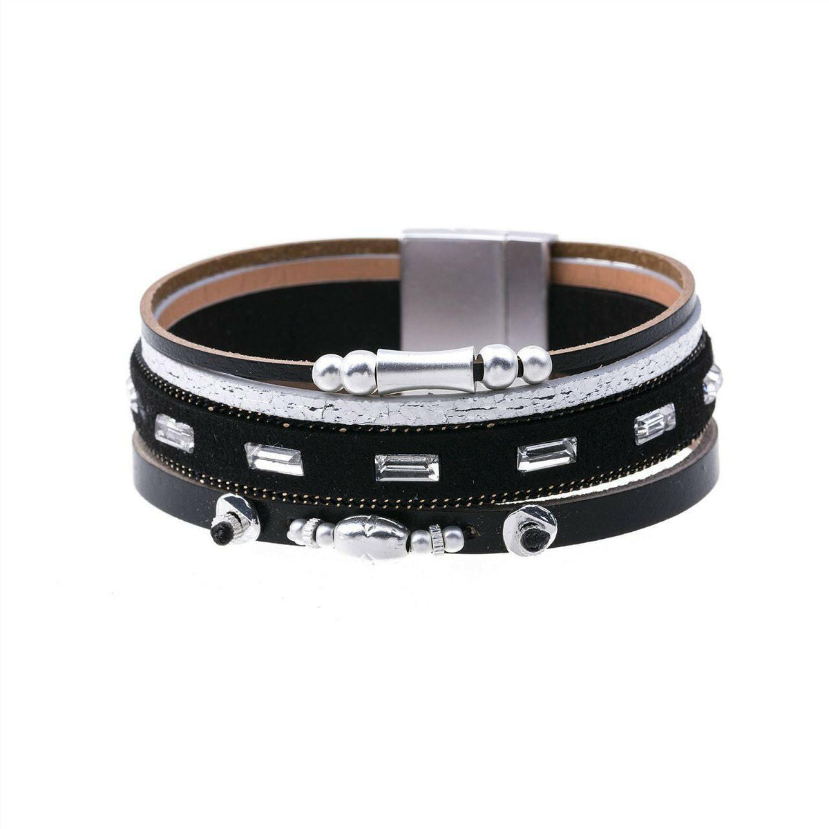 Armband - Rechteckstrass-Folien - Fox by Ren