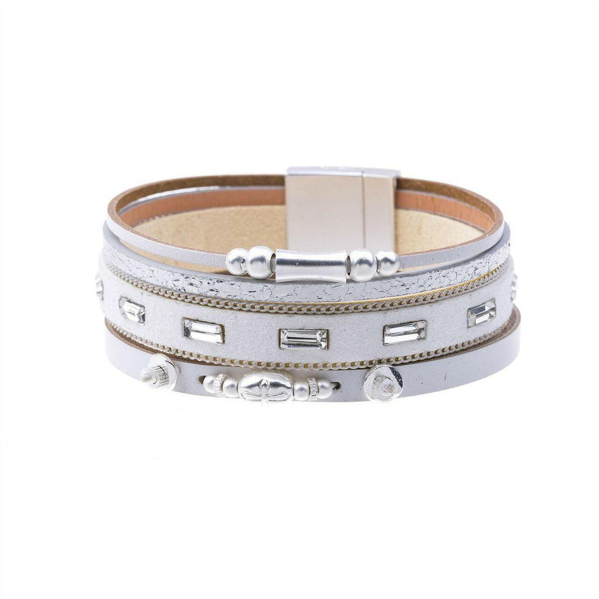 Armband - Rechteckstrass-Folien - Fox by Ren