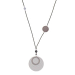 Halskette-Kreis mit Kreisring - Fox by Ren