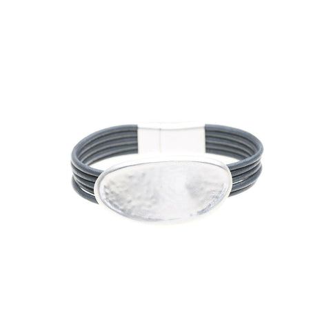 Armband-Leder-Oval.