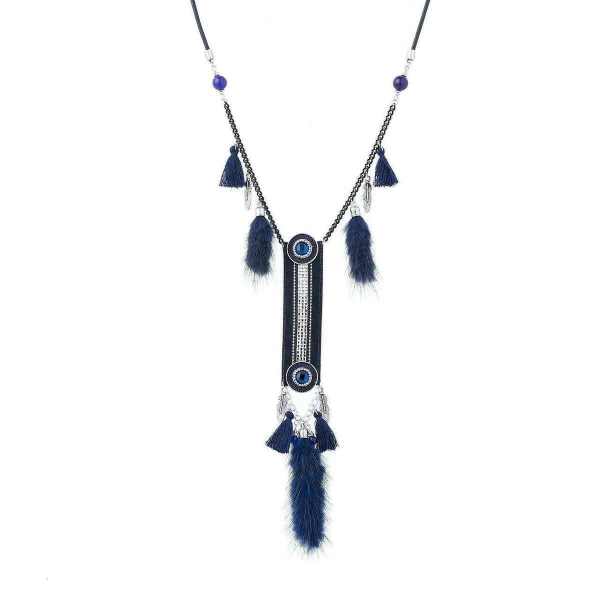 Halskette-Fur-Strass - Fox by Ren