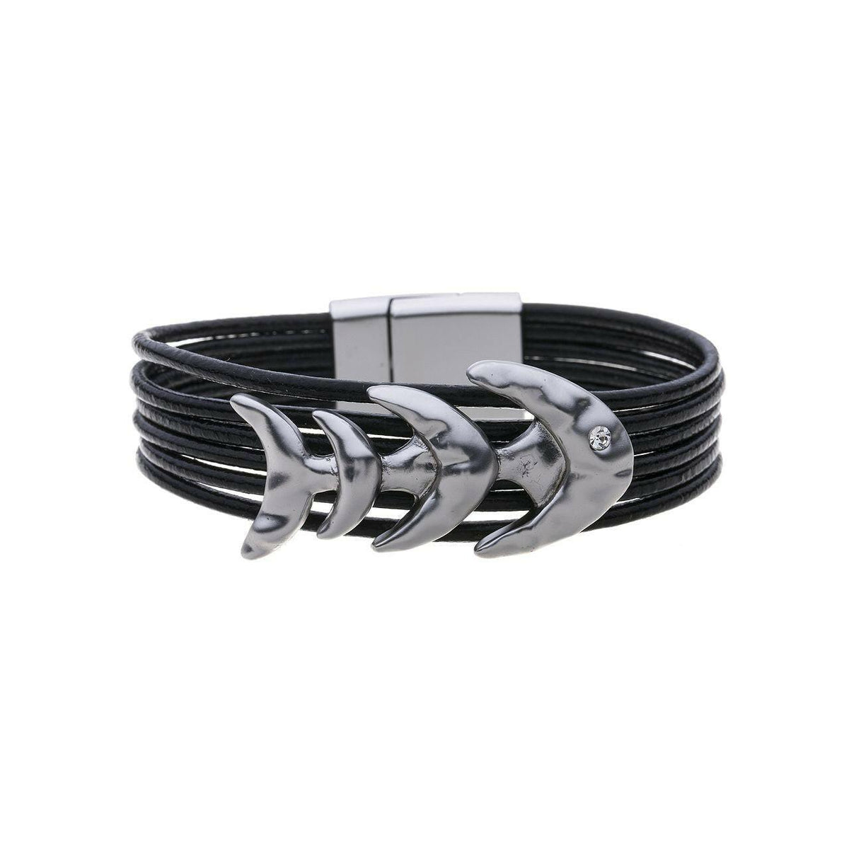 Armband-Fisch knochen-Diamant - Fox by Ren