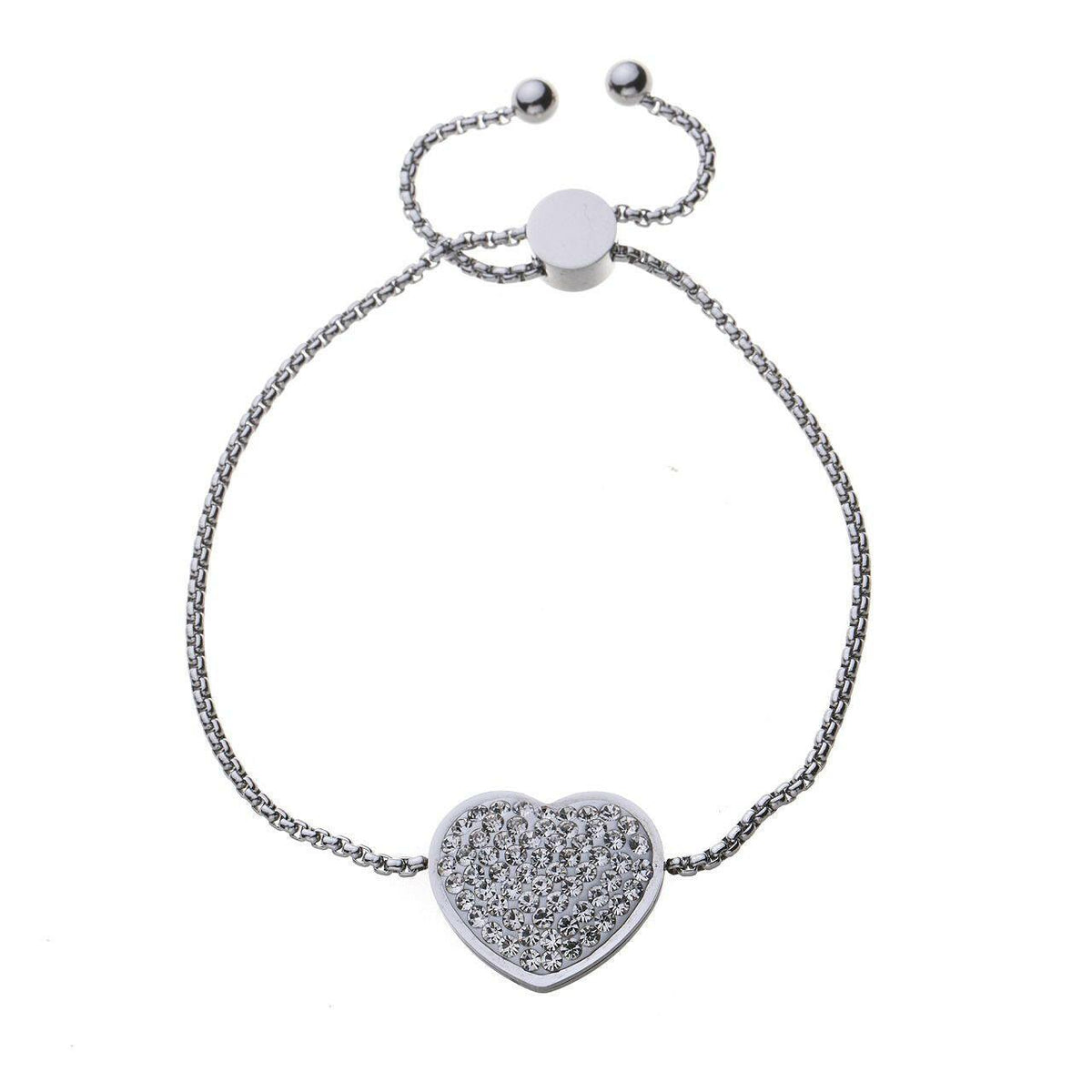 Armband-Herz-Strass - Fox by Ren