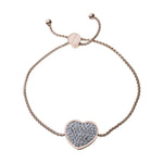 Armband-Herz-Strass - Fox by Ren