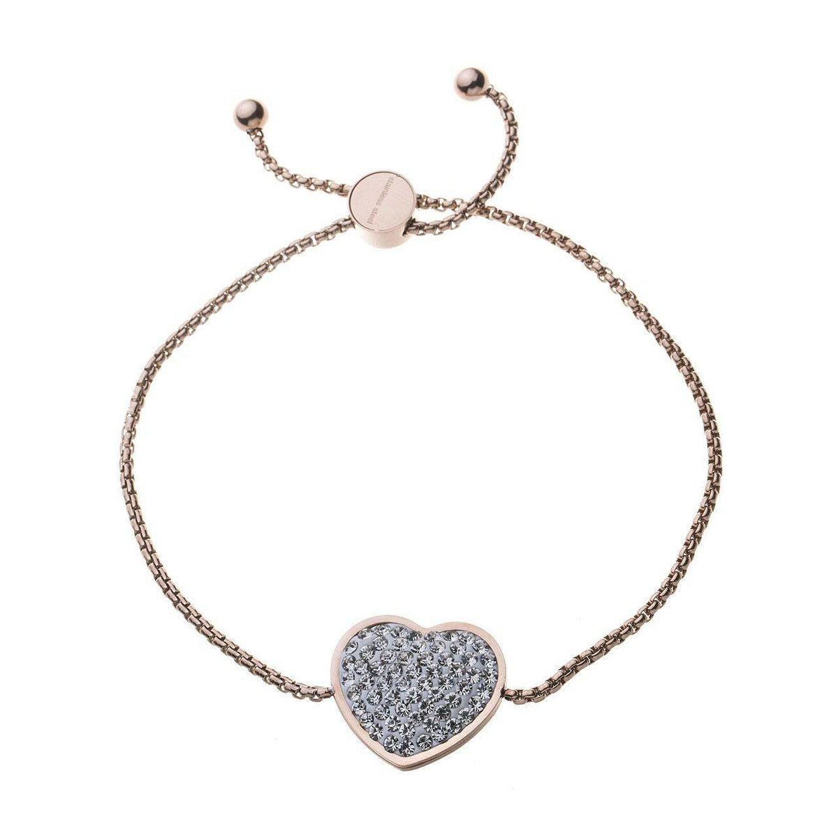 Armband-Herz-Strass - Fox by Ren