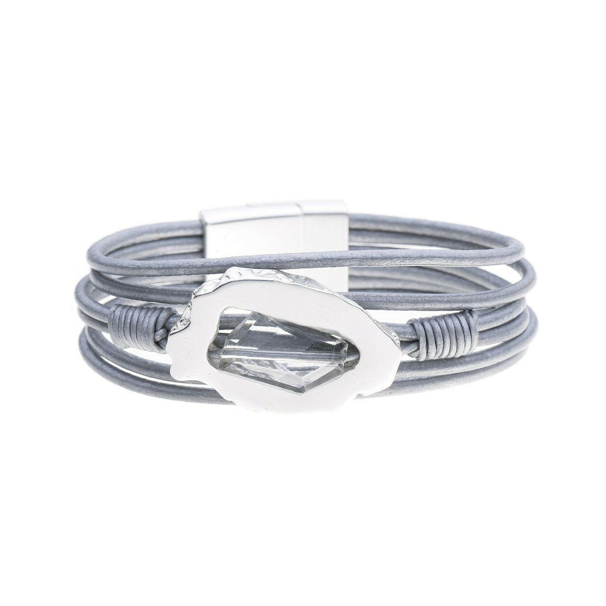 Armband - Kreis mit Glas - Fox by Ren
