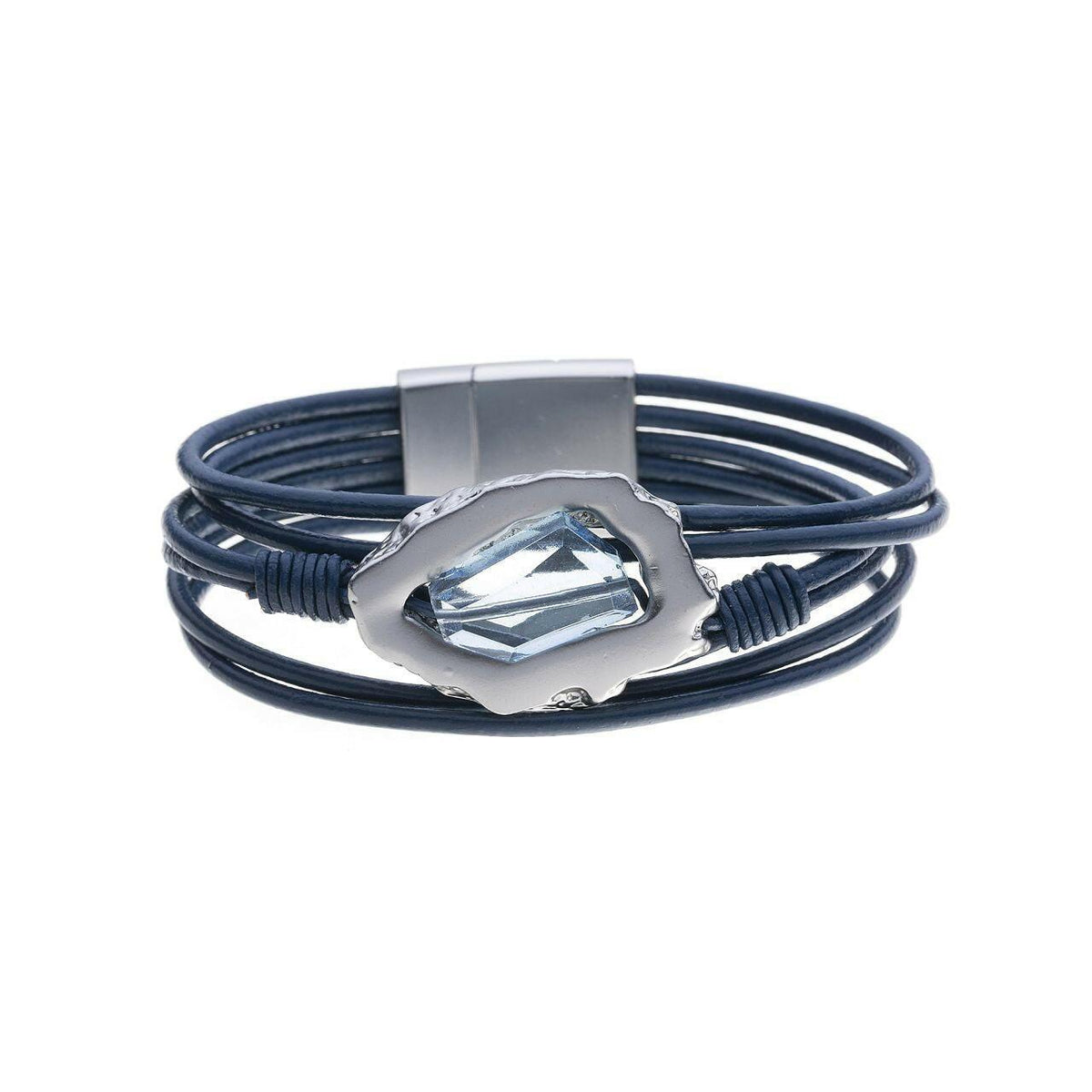 Armband - Kreis mit Glas - Fox by Ren