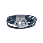 Armband - Kreis mit Glas - Fox by Ren