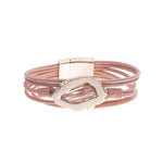 Armband - Kreis mit Glas - Fox by Ren