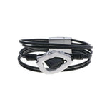 Armband - Kreis mit Glas - Fox by Ren
