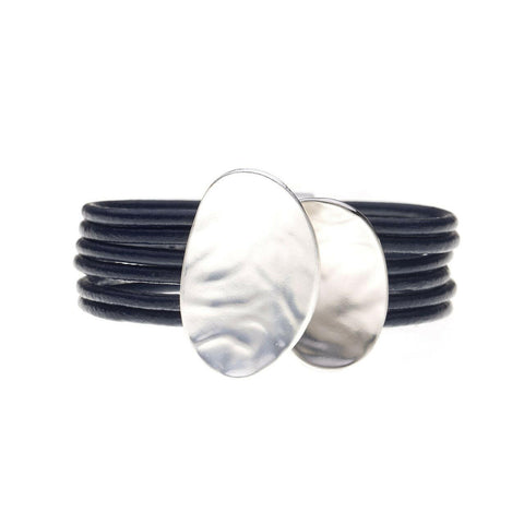 Armband-double unebene Ovale.