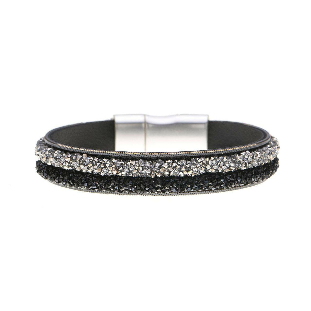 Armband - Mini Strass Band-zweifarbig - Fox by Ren