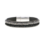 Armband - Mini Strass Band-zweifarbig - Fox by Ren