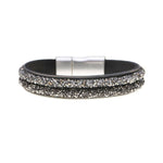 Armband - Mini Strass Band-zweifarbig - Fox by Ren