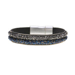 Armband - Mini Strass Band-zweifarbig - Fox by Ren