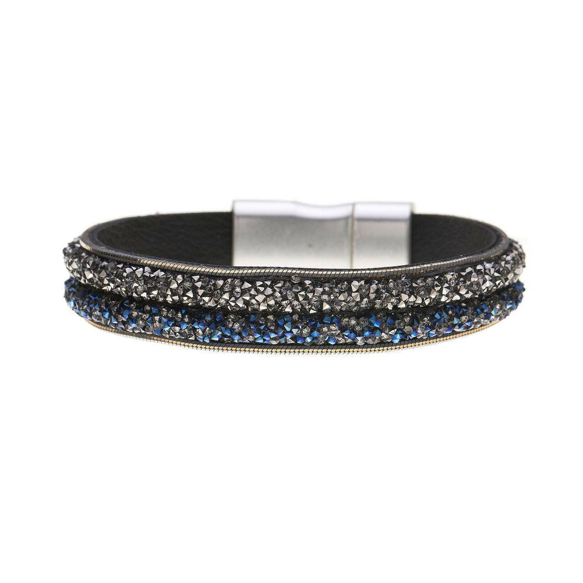 Armband - Mini Strass Band-zweifarbig - Fox by Ren