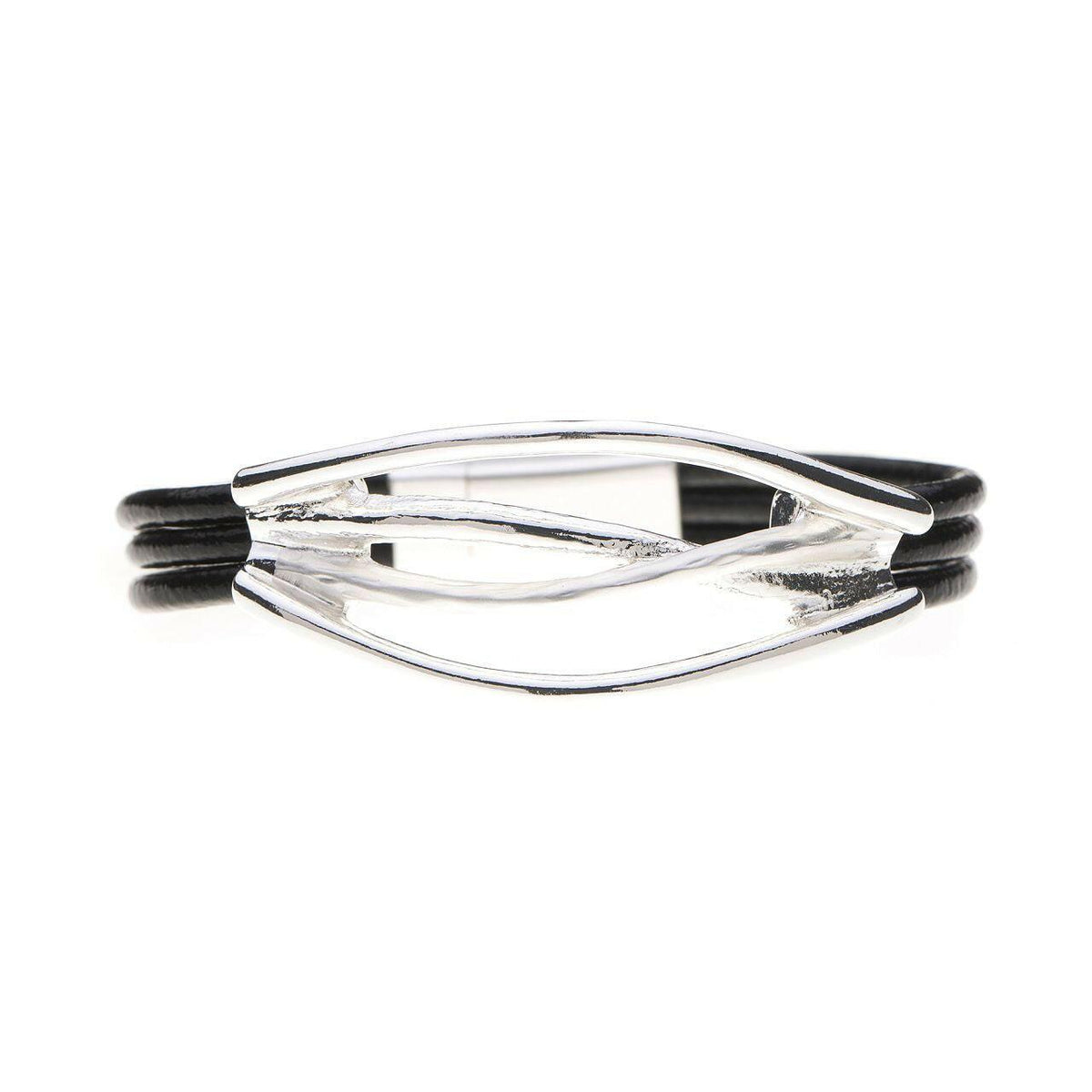 Armband - metallische Streifen Band - Fox by Ren