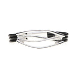 Armband - metallische Streifen Band - Fox by Ren