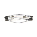 Armband - metallische Streifen Band - Fox by Ren