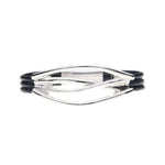 Armband - metallische Streifen Band - Fox by Ren