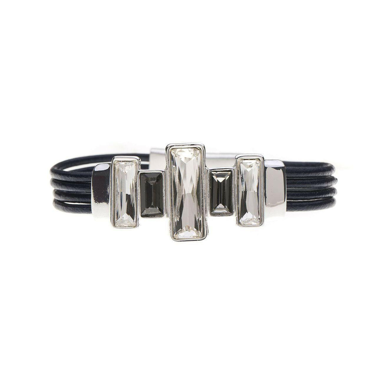 Armband - Multi Rechtecke Steinstrass - Fox by Ren