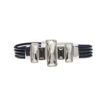 Armband - Multi Rechtecke Steinstrass - Fox by Ren