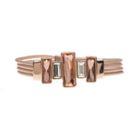 Armband - Multi Rechtecke Steinstrass - Fox by Ren