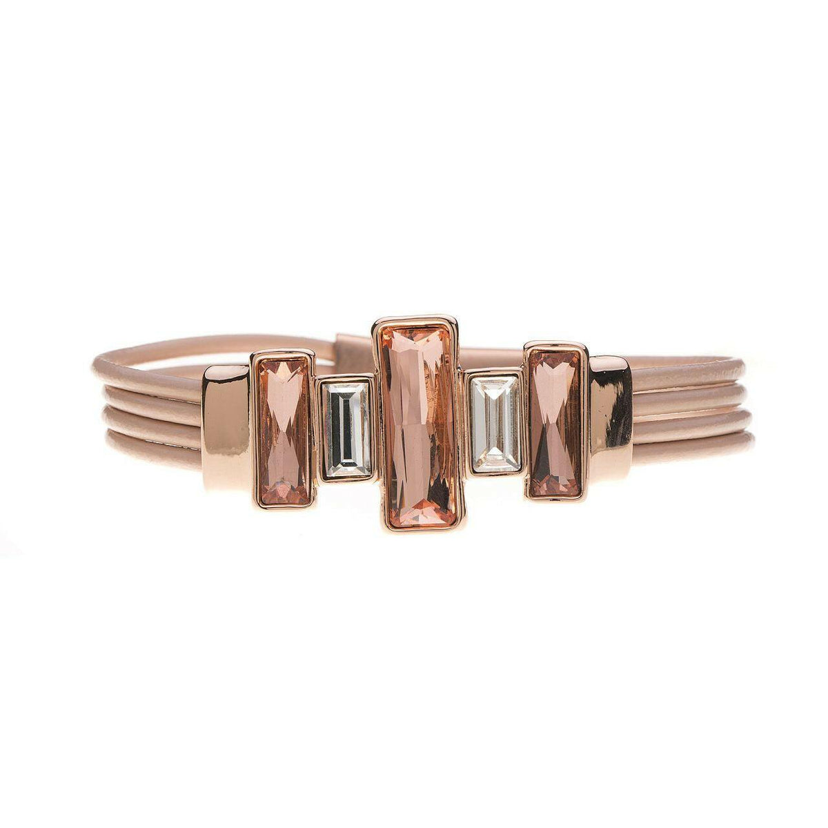 Armband - Multi Rechtecke Steinstrass - Fox by Ren