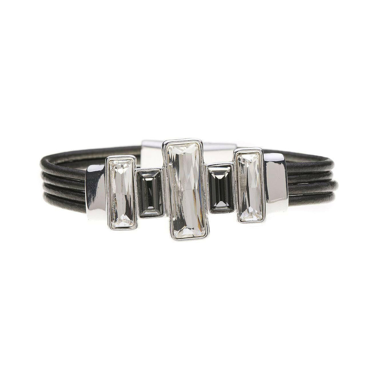 Armband - Multi Rechtecke Steinstrass - Fox by Ren