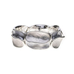 Armband - gefaltete Ovals - Fox by Ren