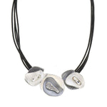 Halskette-unregelmäßiges oval-Diamanten - Fox by Ren