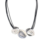 Halskette-unregelmäßiges oval-Diamanten - Fox by Ren