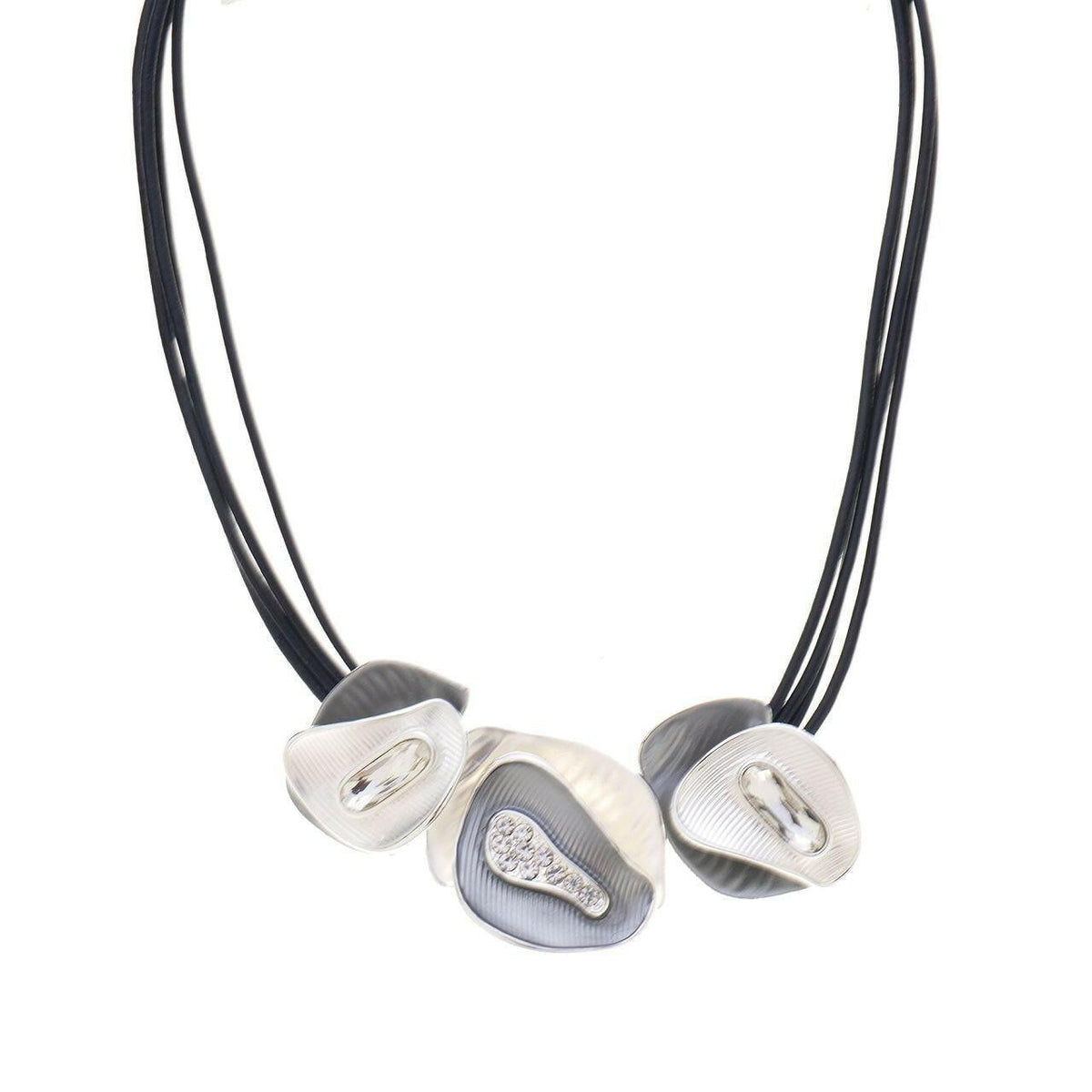 Halskette-unregelmäßiges oval-Diamanten - Fox by Ren