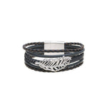 Armband-Geflochten-Feder - Fox by Ren