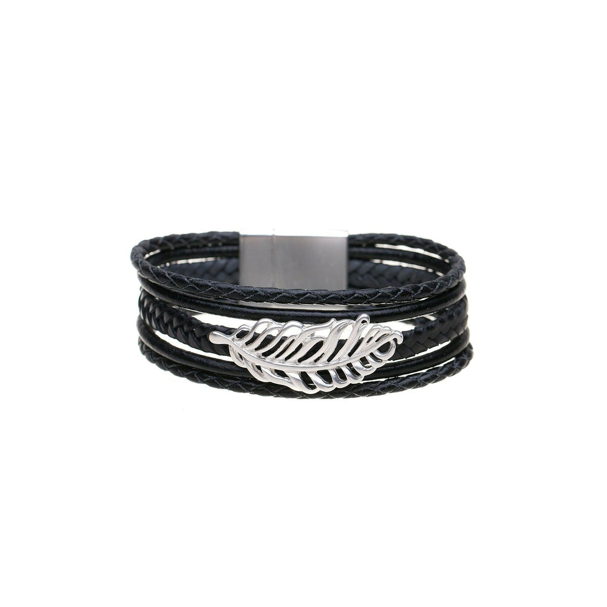 Armband-Geflochten-Feder - Fox by Ren