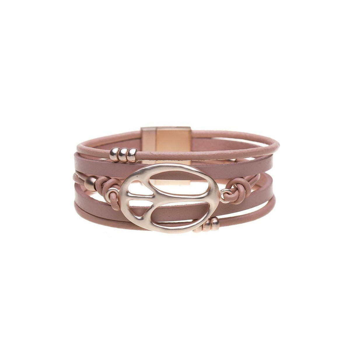 Armband-Oval-Peace - Fox by Ren