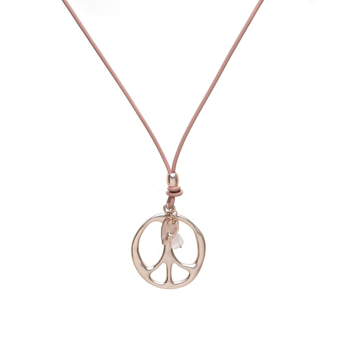 Halskette-Herz-Peace - Fox by Ren