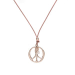 Halskette-Herz-Peace - Fox by Ren