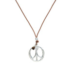 Halskette-Herz-Peace - Fox by Ren