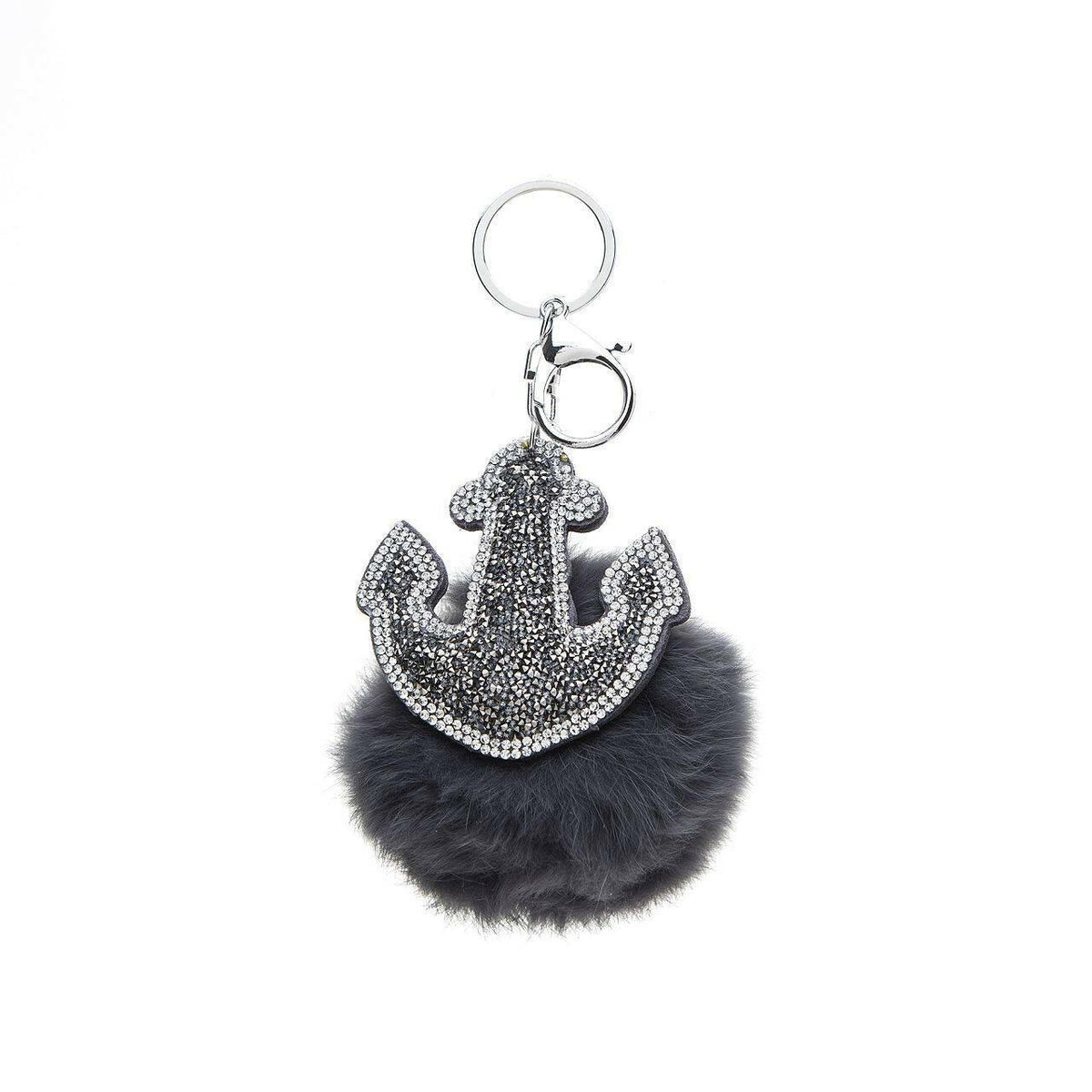 Anhänger - Fellbommel-Anker - Fox by Ren