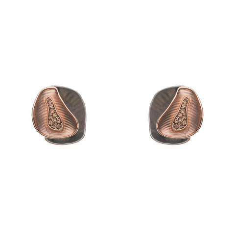 Ohrring-Mini Strass-unregelmäßige Ovals