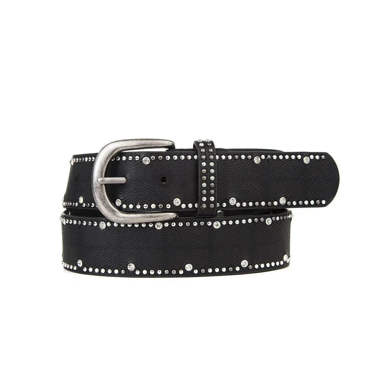 Gürtel-Strass-Nieten.