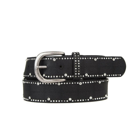 Gürtel-Strass-Nieten.