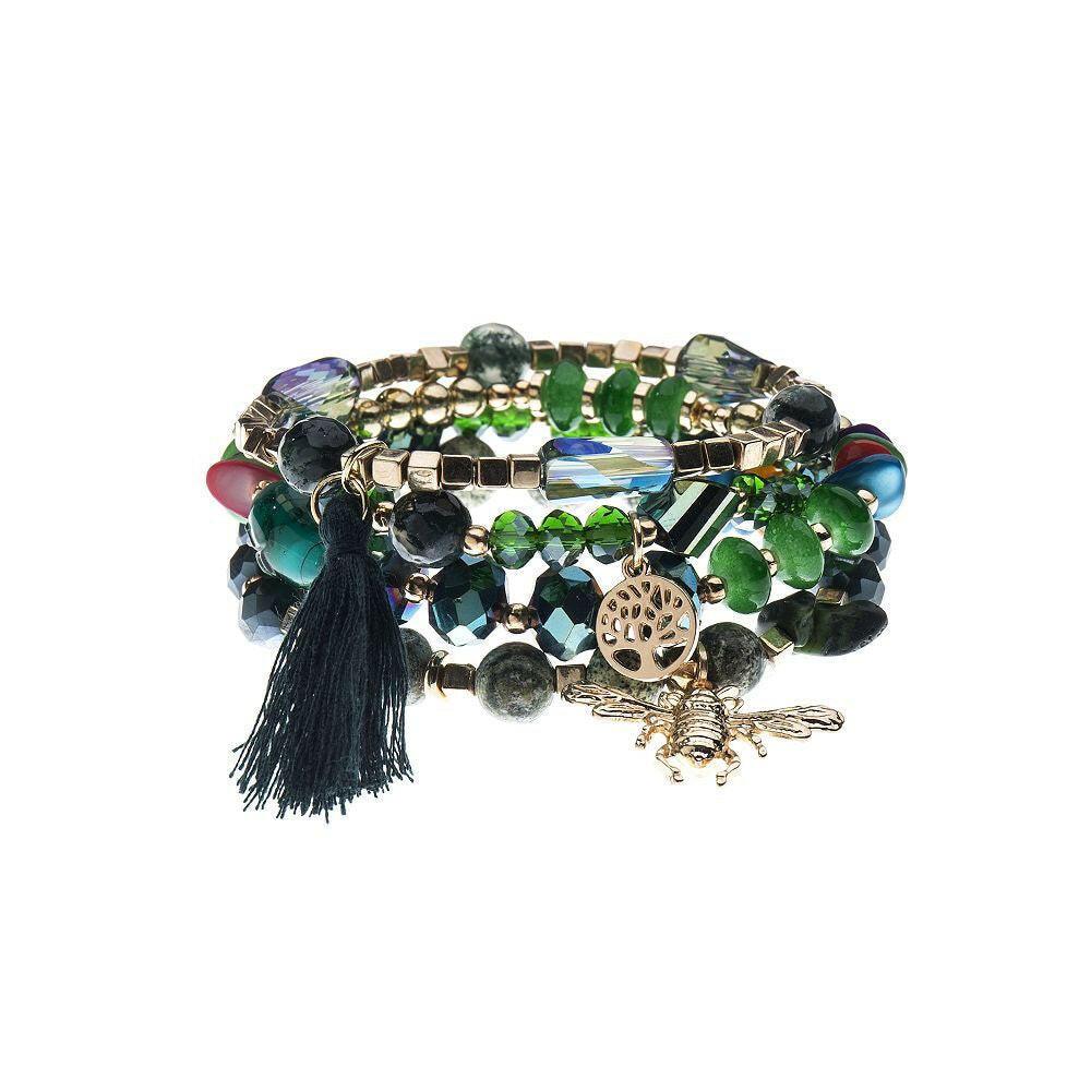 Armband - Lebensbaum und Biene - Fox by Ren