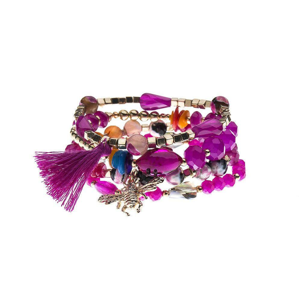 Armband - Lebensbaum und Biene - Fox by Ren