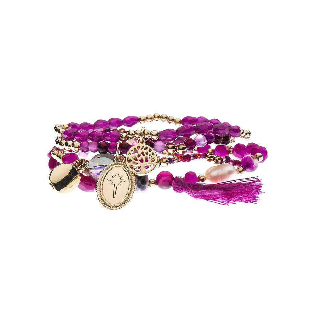 Armband - Lebensbaum und Pik-Ass - Fox by Ren