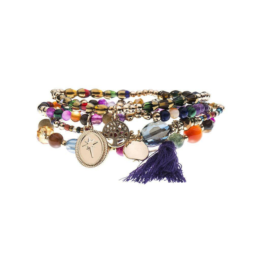 Armband - Lebensbaum und Pik-Ass - Fox by Ren