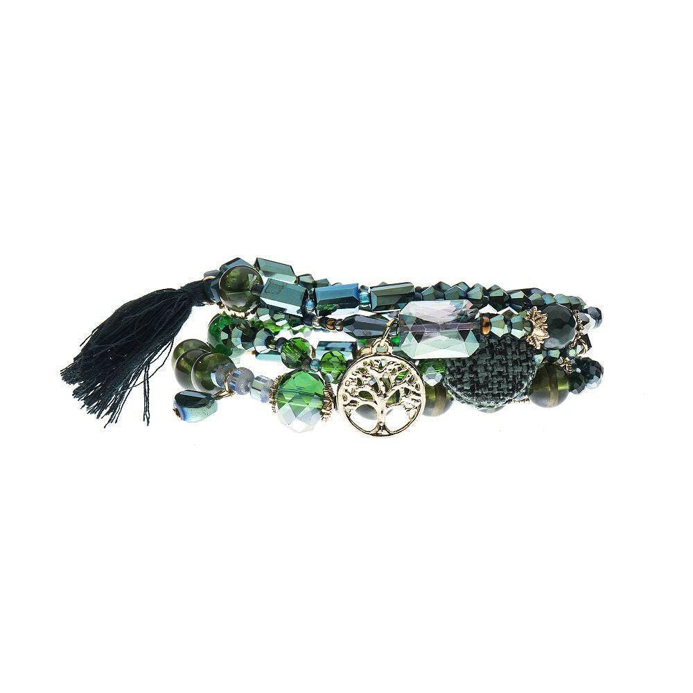Armband - Lebensbaum und Blatt - Fox by Ren